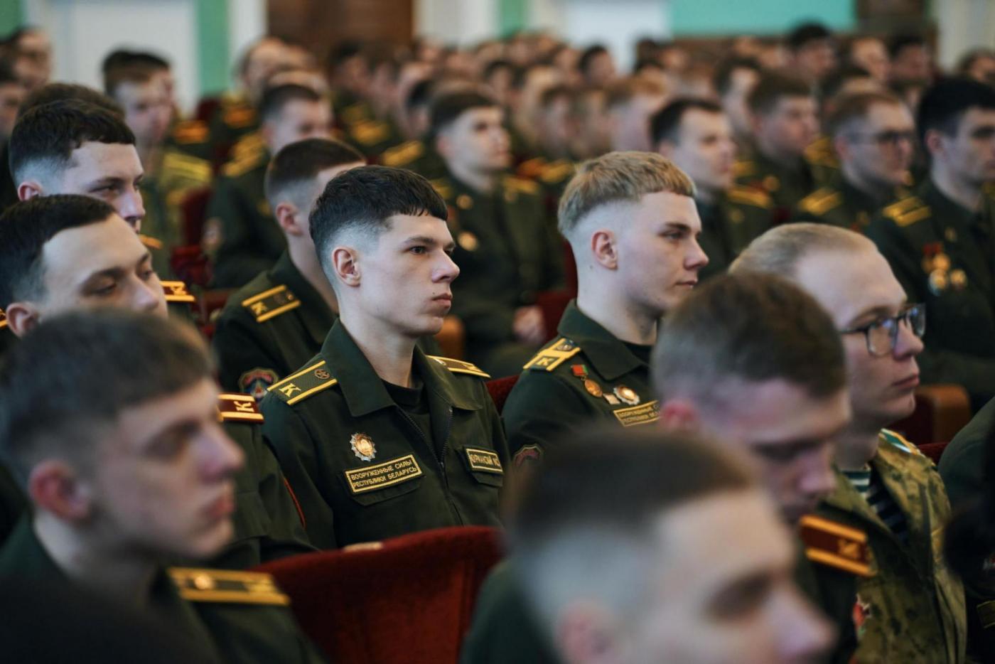 Торжественное мероприятие ко Дню защитников Отечества и Вооруженных сил Республики Беларусь прошло в БНТУ